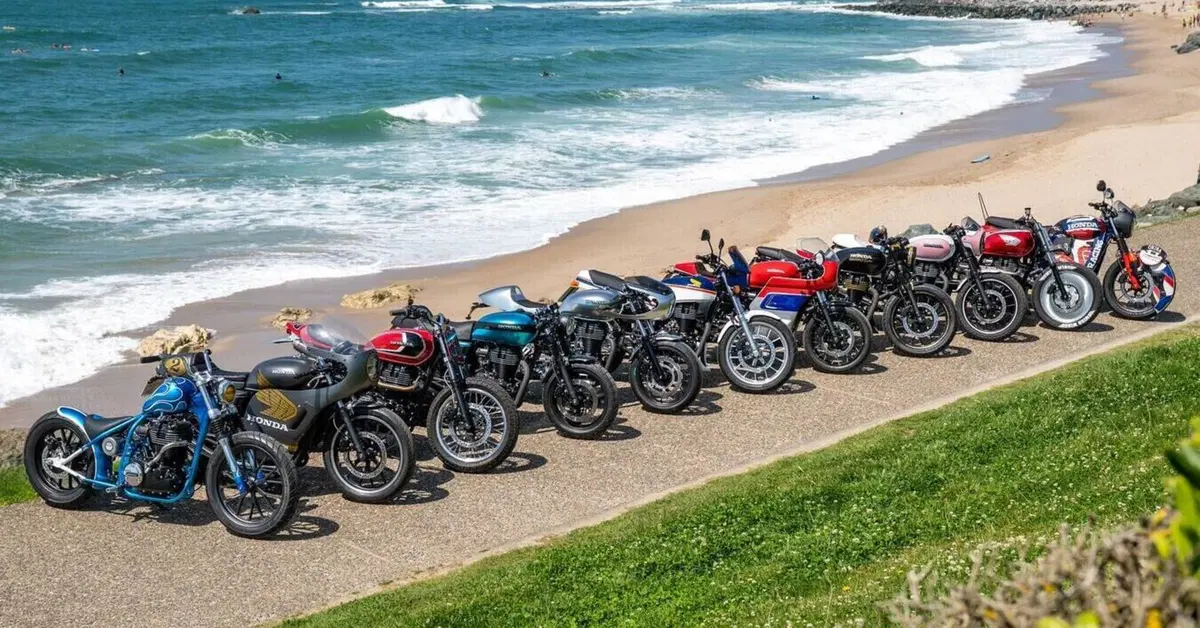 Honda Customs 2025: la GB350S si "trasforma" al festival Wheels and Waves [GALLERY]