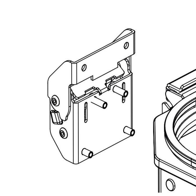 Accessorio cerniera di rotazione Givi Z8169R coper