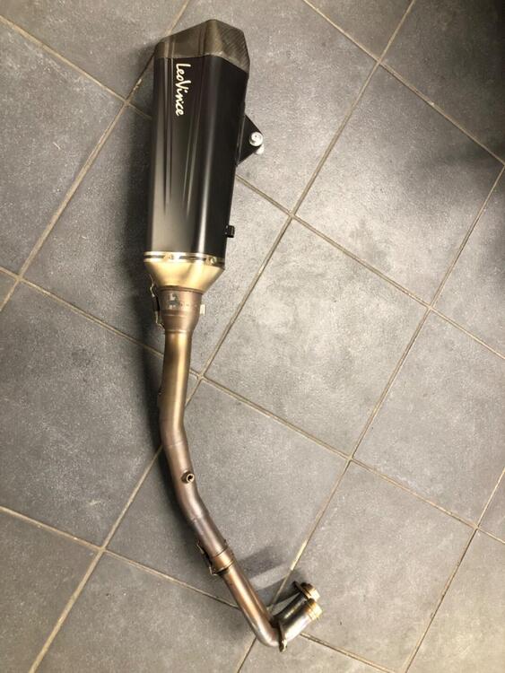 Scarico completo Leovince TMax 530/560 (2)