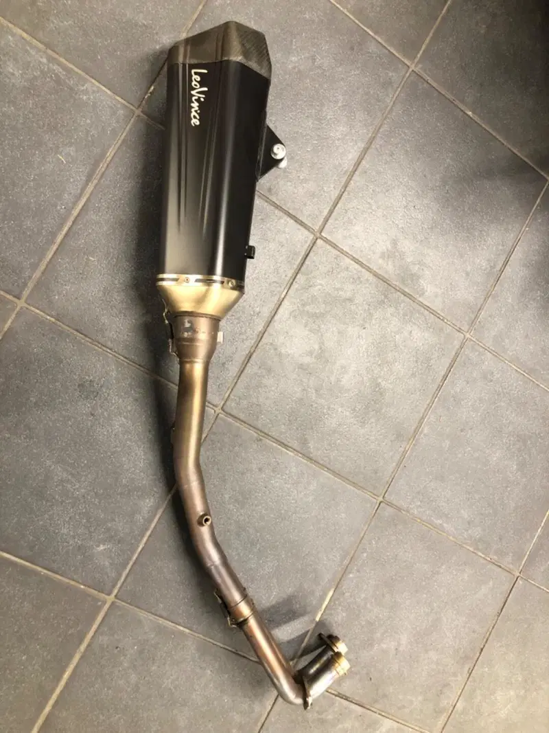 Scarico completo Leovince TMax 530/560 (2)