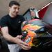 SBK 2025. GP Emilia Romagna a Misano. Nolan ha presentato il casco replica di Andrea Iannone