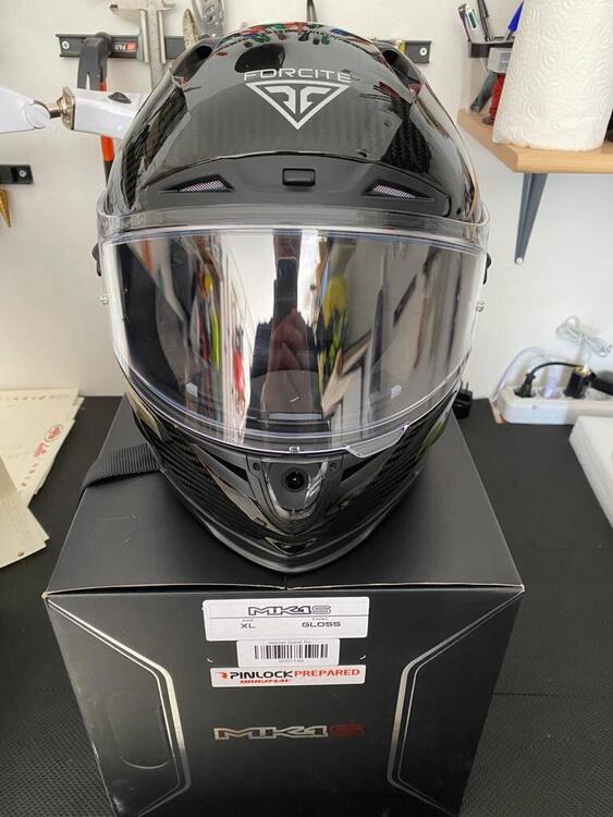 Casco Carbonio MK1s SMART Australiano integrale FORCITE HLMETS