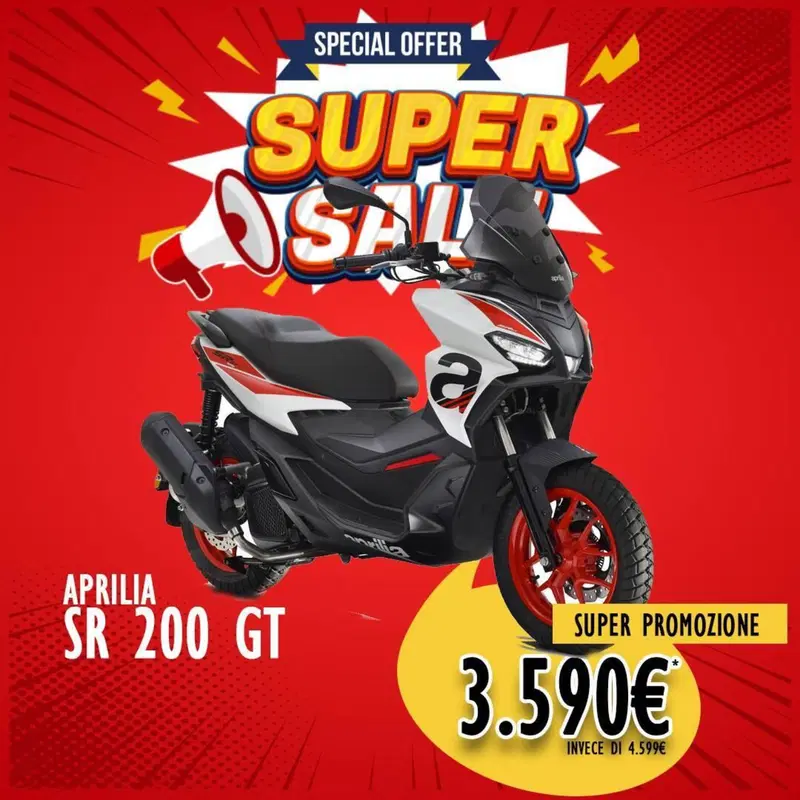 Aprilia SR GT 200 (2025 - 26)