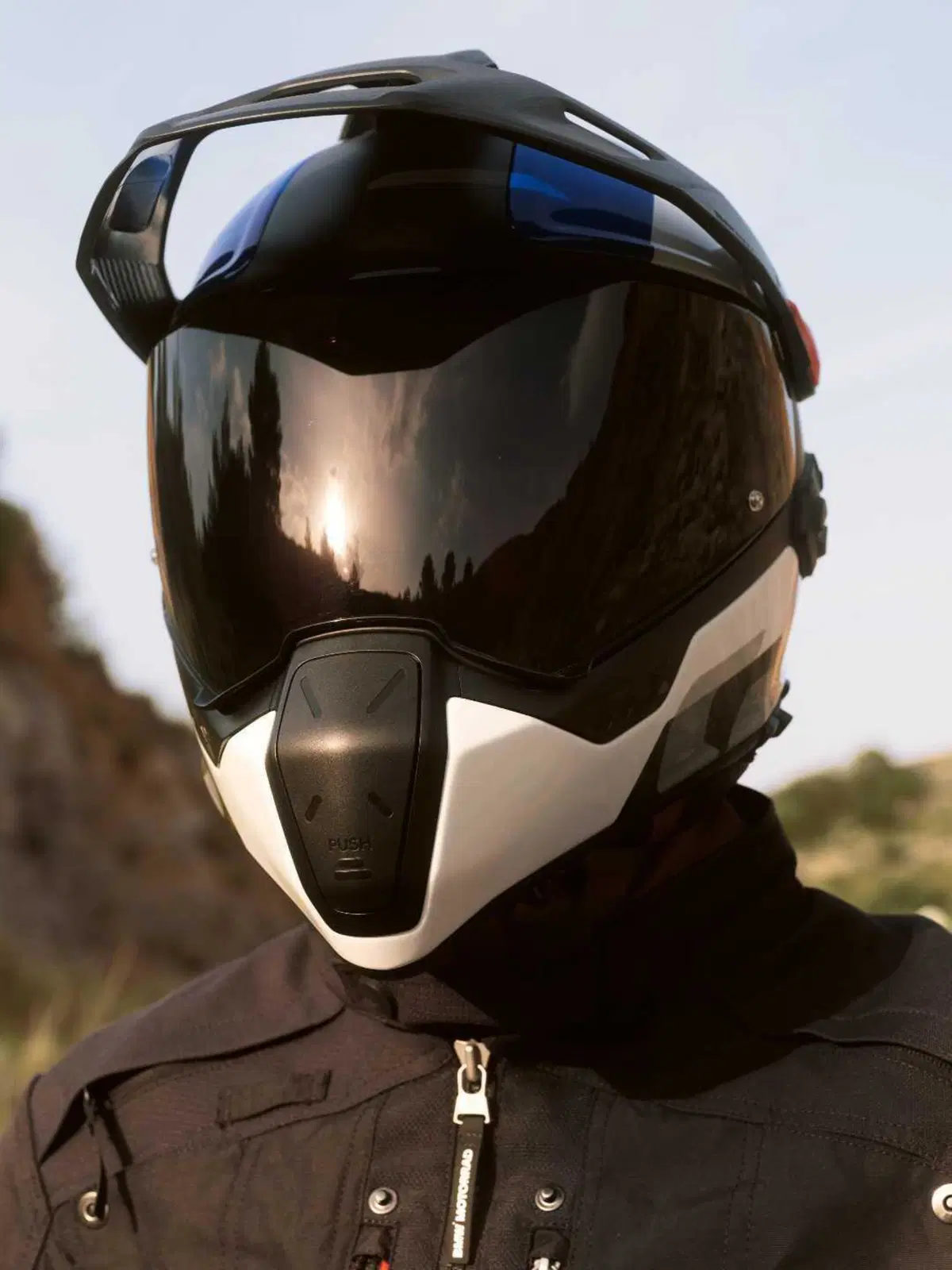Casco BMW GS Rallye Carbon con ConnectedRide COM P1 GS (3)