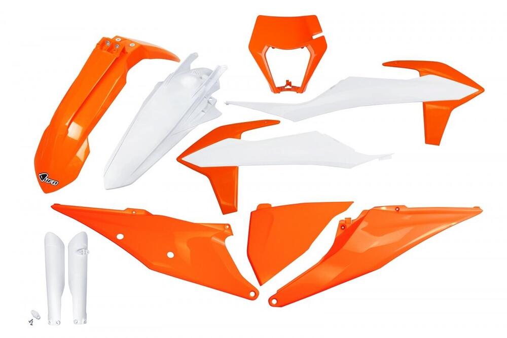 Kit plastiche completo UFO con portafaro per KTM E 