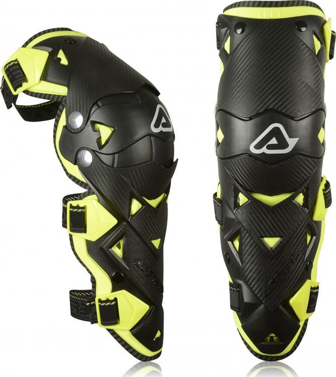 Coppia di ginocchiere Acerbis IMPACT EVO 3.0 Nero