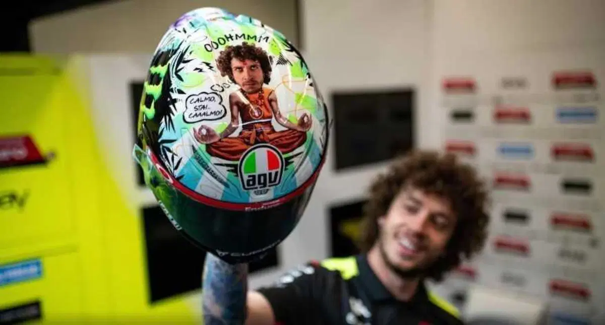 MotoGP 2025. GP d'Italia al Mugello. Caschi iconici al Mugello: quando la creatività scende in pista (4)