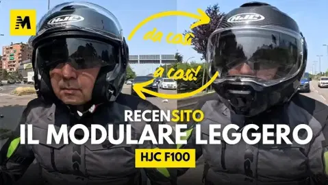 Recensione HJC F100: Il Nuovo Casco Modulare Flip-Back Leggero e Versatile