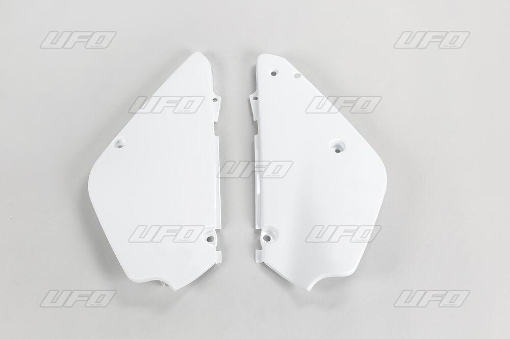 Fiancatine lat Ufo Suzuki RM 85 2000-2022 bianco U 