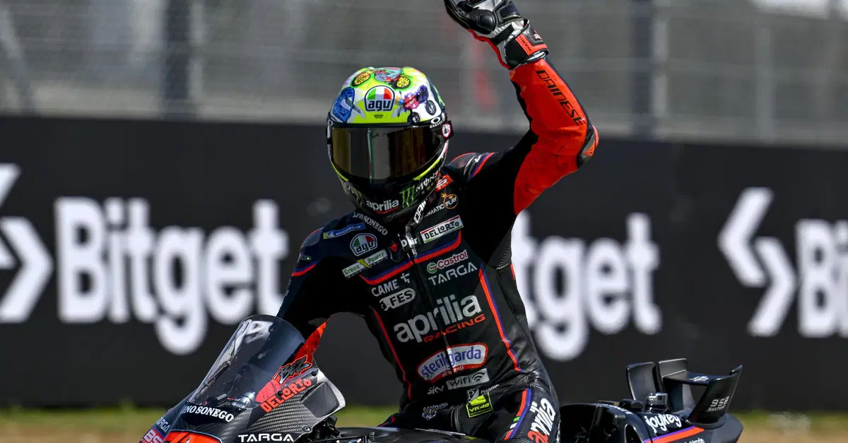 MotoGP 2025. GP d'Italia al Mugello. Marco Bezzecchi: "Vedo il lato positivo, ma mi pesa quando avrei potuto fare di pi&ugrave;"