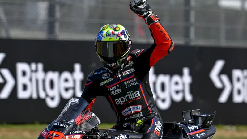 MotoGP 2025. GP d'Italia al Mugello. Marco Bezzecchi: "Vedo il lato positivo, ma mi pesa quando avrei potuto fare di pi&ugrave;"