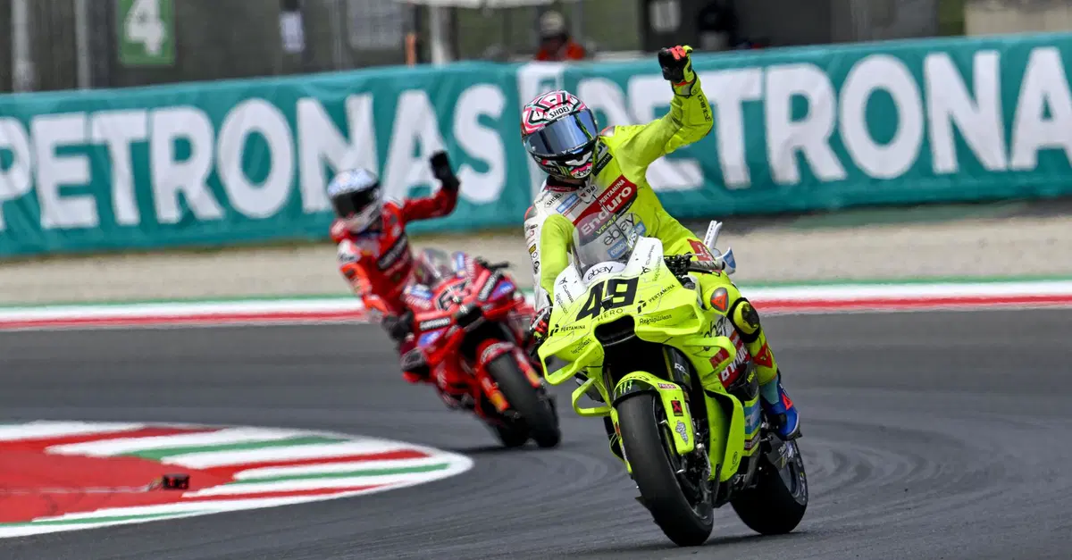 MotoGP 2025. GP d'Italia al Mugello. Fabio Di Giannantonio: "La vittoria di Marc Marquez? Non una sorpresa. La Ducati lavora benissimo sui suoi punti deboli"