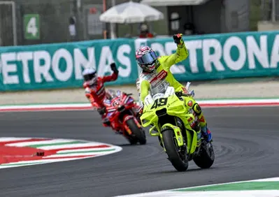 MotoGP 2025. GP d'Italia al Mugello. Fabio Di Giannantonio: La vittoria di Marc Marquez? Non una sorpresa. La Ducati lavora benissimo sui suoi punti deboli