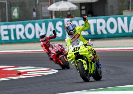 Di Giannantonio: La vittoria di Marquez? Non una sorpresa. La Ducati lavora benissimo sui suoi punti deboli