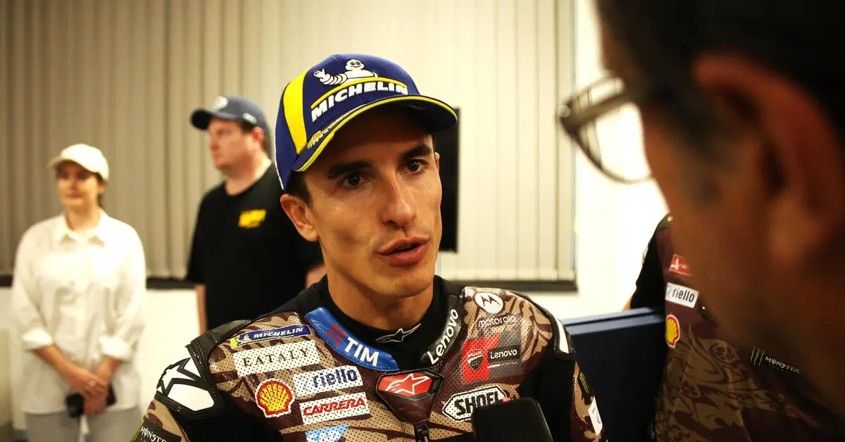 MotoGP 2025. GP d'Italia al Mugello. Marc Marquez: "Ho piantato la bandiera Ducati e non la mia, cos&igrave; la gente stava pi&ugrave; calma. Tardozzi? Ha carattere"