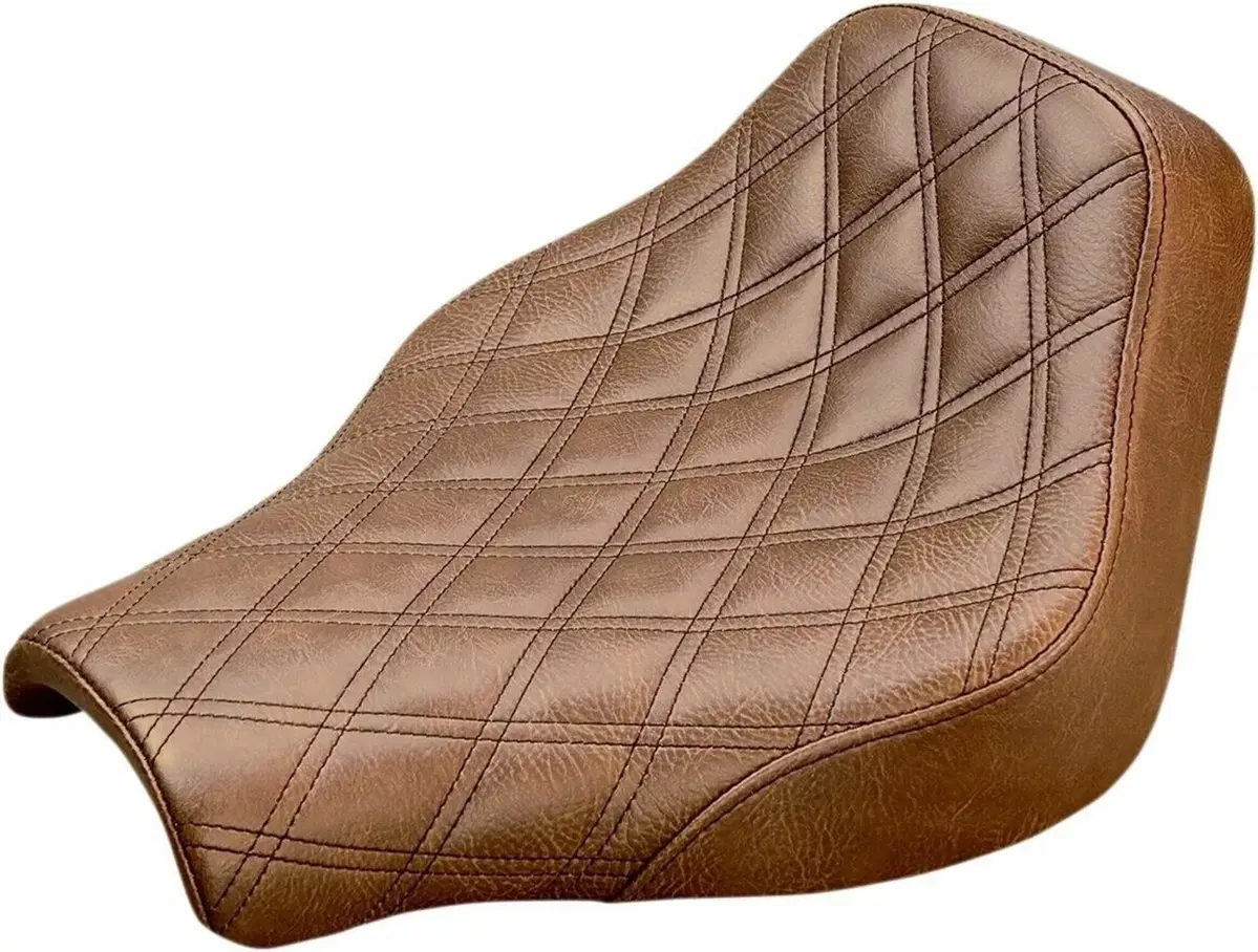 Sella singola marrone Saddleman Renegade LS con Ge Saddlemen