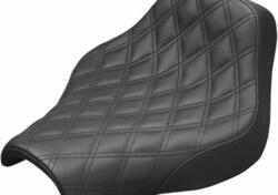 Sella singola nera Saddleman Renegade LS con Gel c Saddlemen