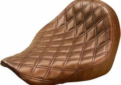 Sella singola marrone Saddleman Renegade LS con Ge Saddlemen