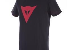 T-shirt donna Dainese Speed Demon Nero Rosso