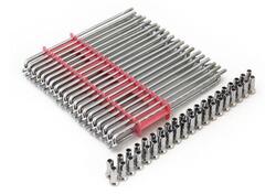 Set 40 Raggi 17 cromati con nipples rif OEM 43052 Zodiac