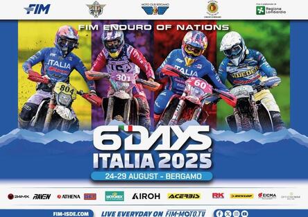 FIM 6DAYS® Enduro Bergamo 2025. La presentazione Ufficiale 
