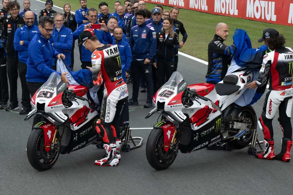 MotoGP 2025. GP dei Paesi Bassi ad Assen. La livrea speciale Yamaha per il 70° anniversario [GALLERY] (4)