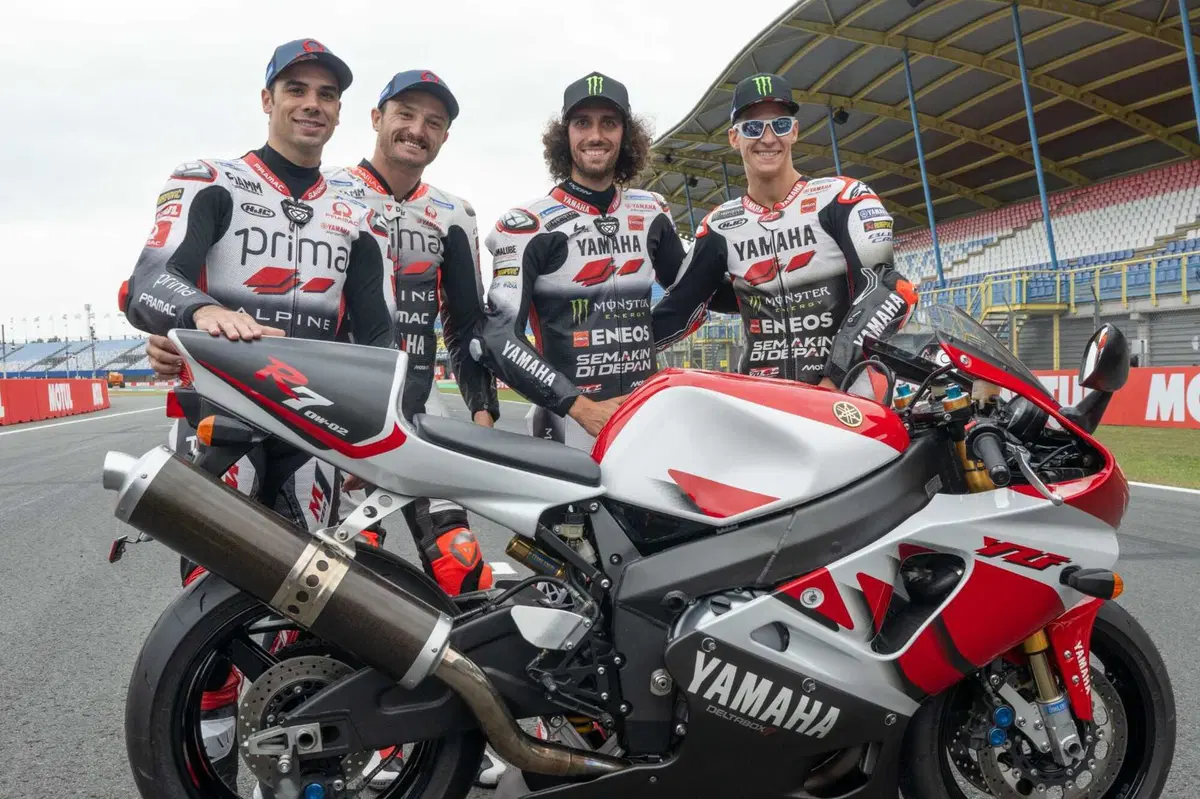 MotoGP 2025. GP dei Paesi Bassi ad Assen. La livrea speciale Yamaha per il 70° anniversario [GALLERY] (6)