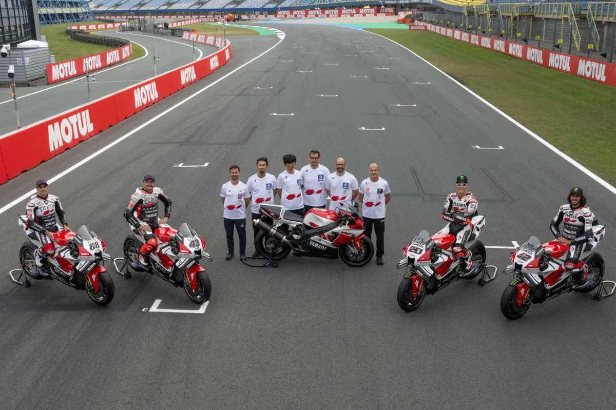 MotoGP 2025. GP dei Paesi Bassi ad Assen. La livrea speciale Yamaha per il 70° anniversario [GALLERY] (8)