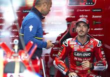 MotoGP 2025. GP dei Paesi Bassi ad Assen. Pecco Bagnaia: Vedevo che ero più veloce di Fabio, Diggia, Bez, secondo me dei due Marquez, ma non ho proprio la possibilità di mettermi lì e avere una chance