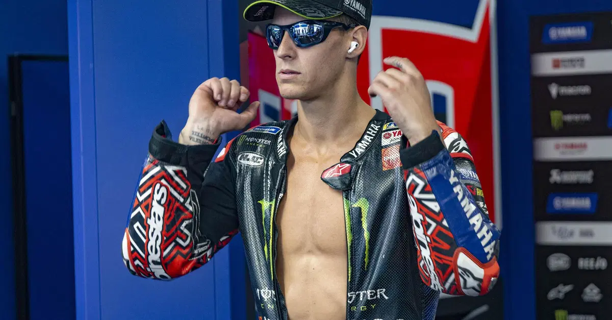 MotoGP 2025. GP dei Paesi Bassi ad Assen. Fabio Quartararo: "Abbiamo fatto un errore venerd&igrave;, abbiamo usato una gomma in pi&ugrave;"