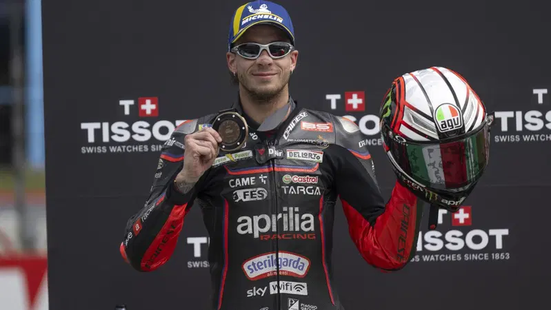 MotoGP 2025. GP dei Paesi Bassi ad Assen. Marco Bezzecchi, terzo: "Siamo migliorati, ma ancora non basta". E sulla situazione Jorge Martin-Aprilia: "Me ne frega veramente poco"