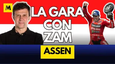 MotoGP 2025. GP dei Paesi Bassi ad Assen. La gara con Zam e gli spettatori [VIDEO]