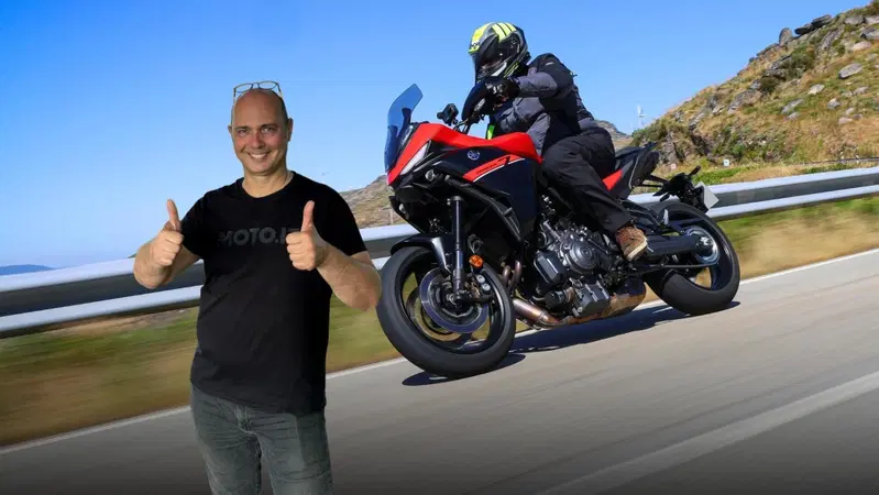 Yamaha cala l&rsquo;asso: Tracer 7 MY2025 la prova [VIDEO]
