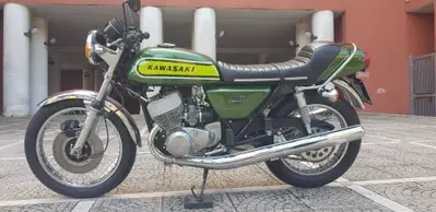 Kawasaki 750 mach IV d'epoca