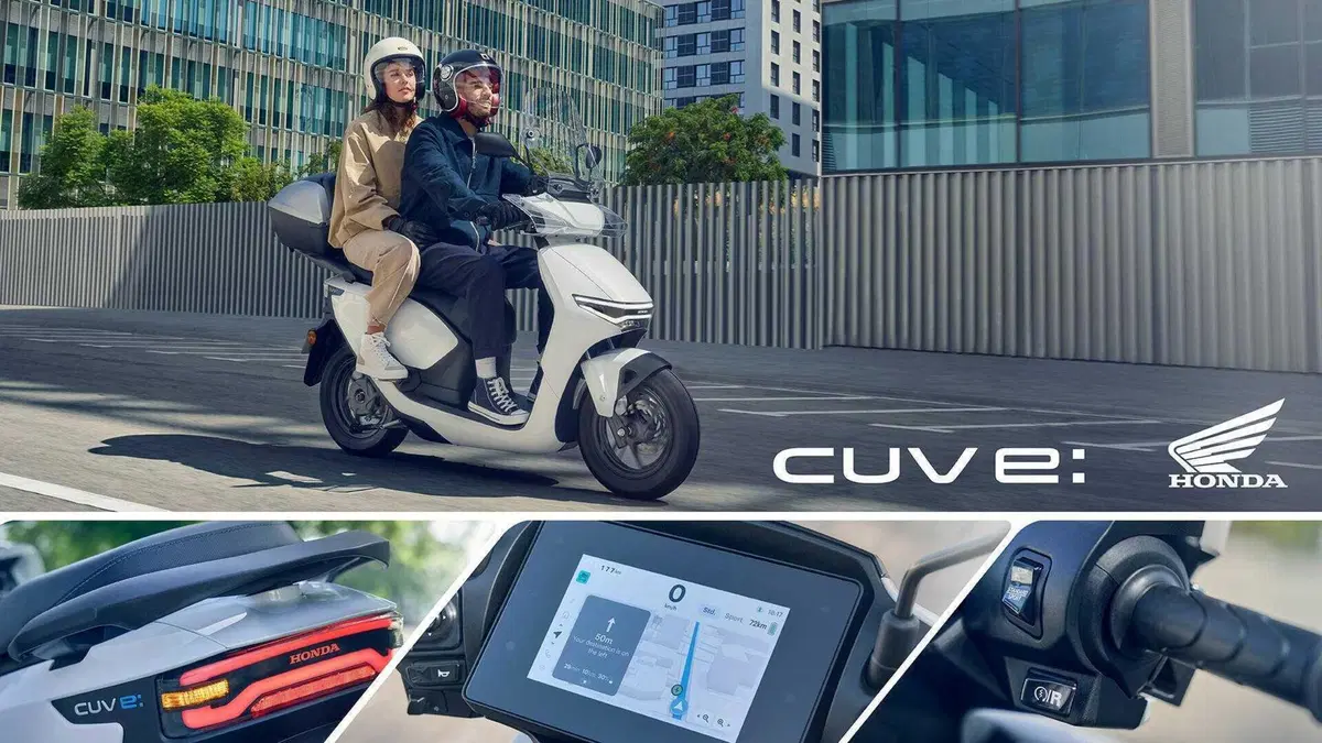 Honda CUV e: prezzo, autonomia, batterie. Ecco il nuovo scooter elettrico giapponese [GALLERY] (12)