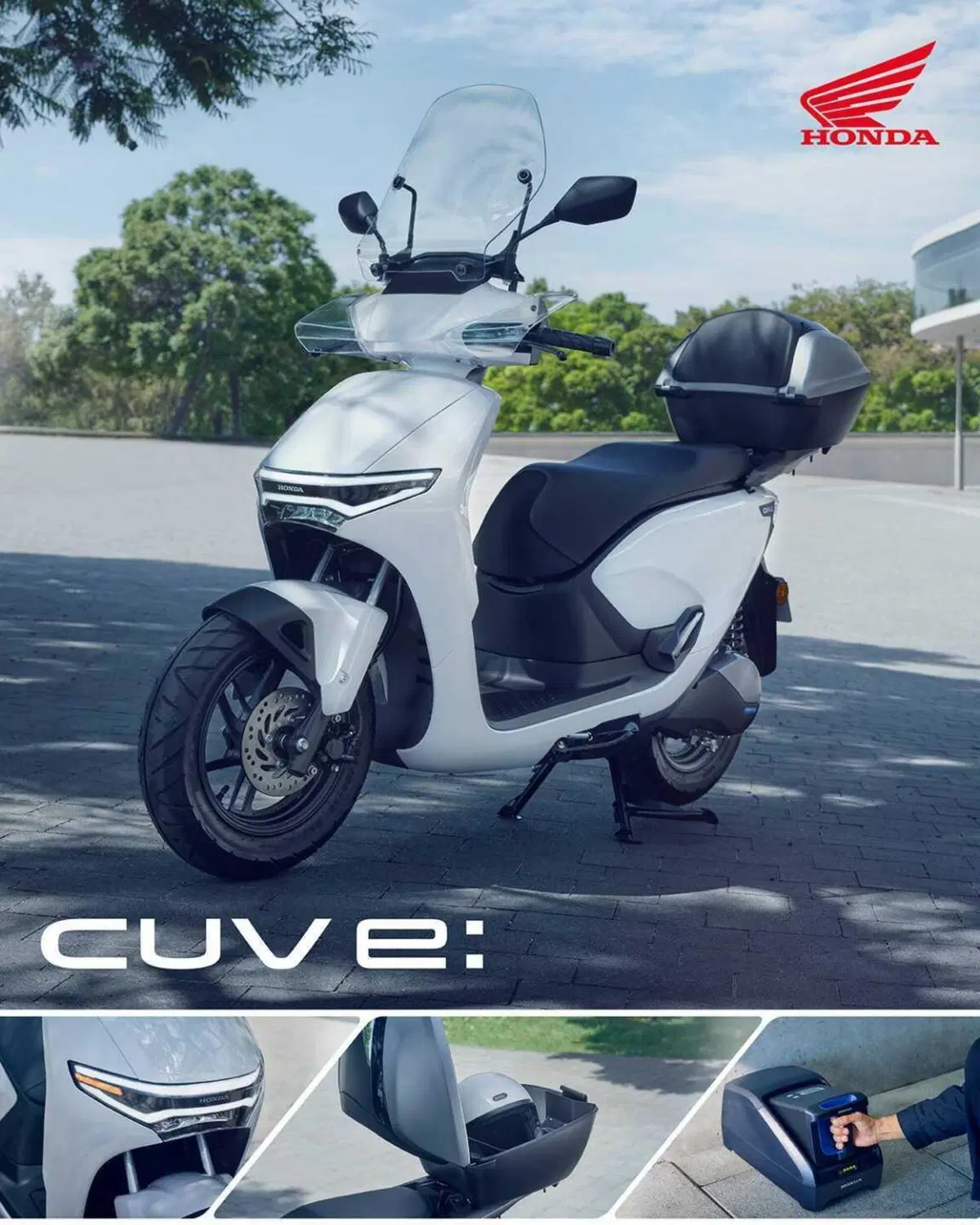 Honda CUV e: prezzo, autonomia, batterie. Ecco il nuovo scooter elettrico giapponese [GALLERY] (18)