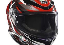 Casco Integrale AGV K6 S Reeval In Fibra Bianco Ro