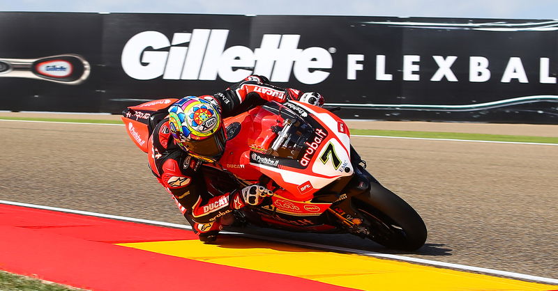 SBK. Davies segna il miglior tempo nelle FP1 ad Aragon