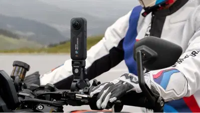 Insta360 X5 edizione BMW Motorrad