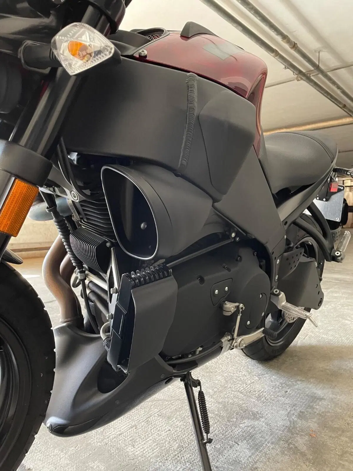 Buell Lightning CityX XB9 SX Total Black (2009 - 11) (10)