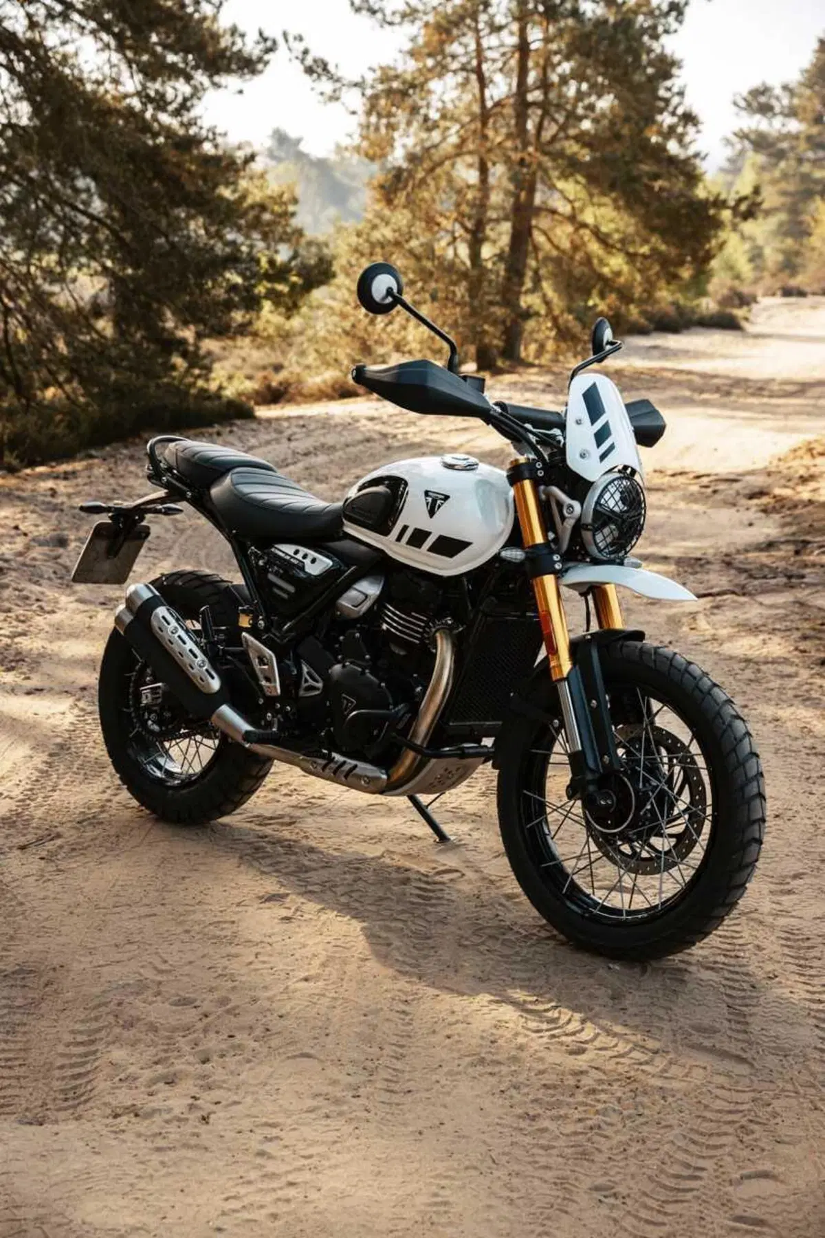Arriva la Triumph Scrambler 400 XC: ruote a raggi e vocazione off-road [GALLERY] (6)
