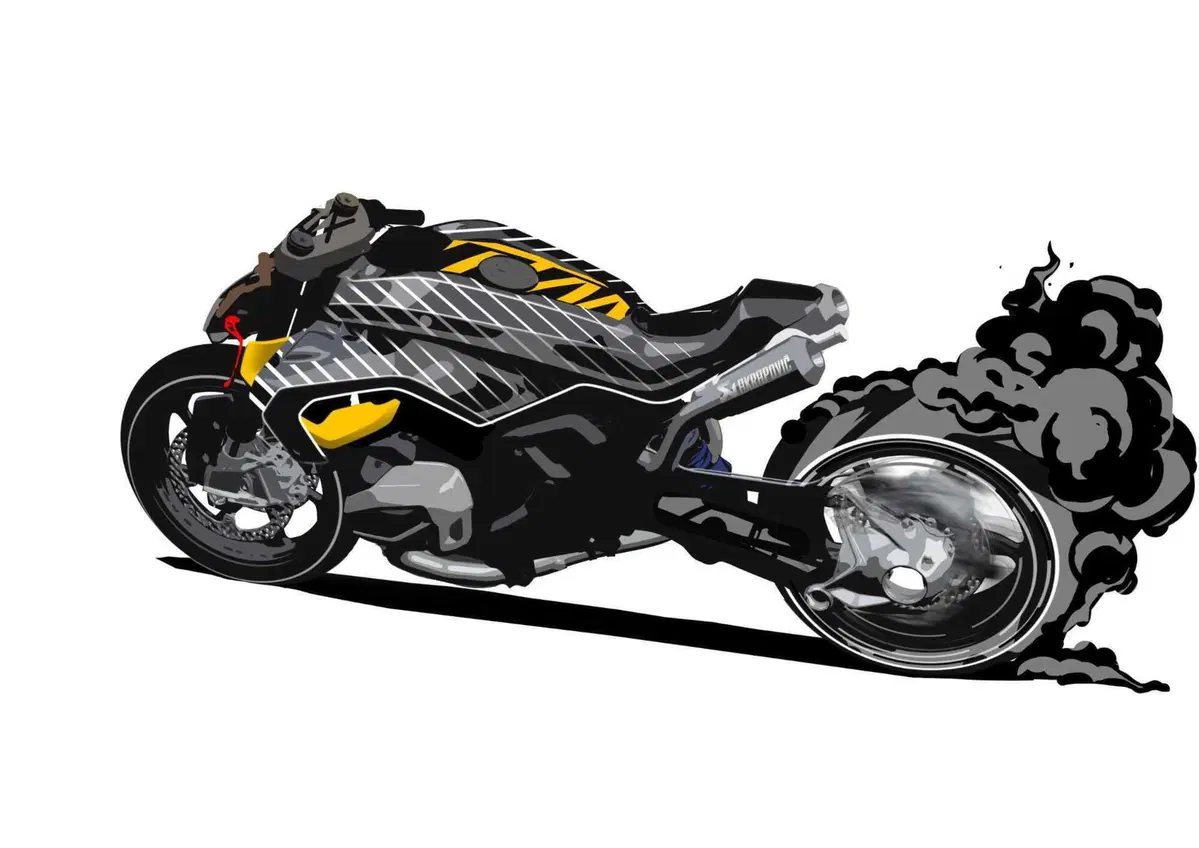 Una BMW R 1300 R con il NOS? Sì, è la 'Titan': l'ultima creazione da drag race [GALLERY] (7)