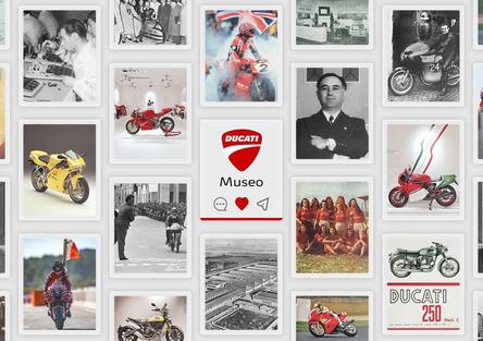 Ducati celebra 99 anni di passione con un nuovo profilo Instagram dedicato al suo Museo