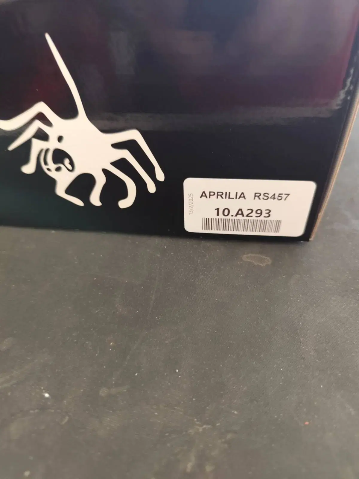 Coppia pedane racing complete per Aprilia RS 457 n Spider