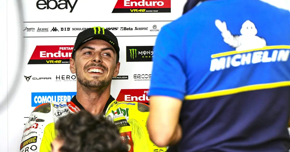 MotoGP 2025. GP di Germania. Il pi&ugrave; veloce di sempre al Sachsenring &egrave; Mar... no! &Egrave; Fabio Di Giannantonio: "Molto contento, ma &egrave; solo venerd&igrave;"