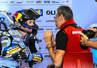 MotoGP 2025. GP di Germania. L'Alex Marquez 2025 è così, veloce anche se dolorante: Il dito non fa così male