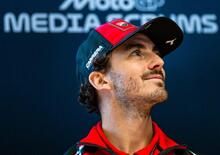 MotoGP 2025. GP di Germania. Pecco Bagnaia ha provato un nuovo telaio: Era un rischio, ma siamo in Q2