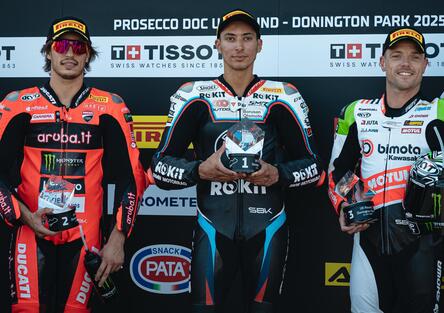 Toprak Razgatlioglu in pole a Donington Park!