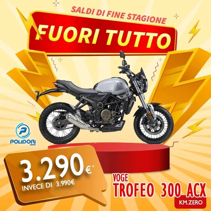 Voge Trofeo 300ACX Scrambler (2021 - 26)