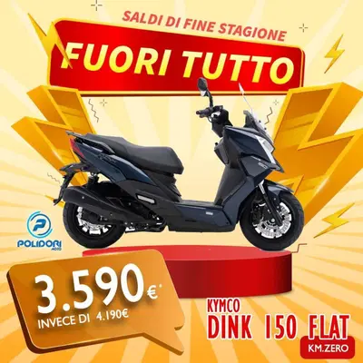 Kymco Dink 150 Flat (2023 - 26) usata